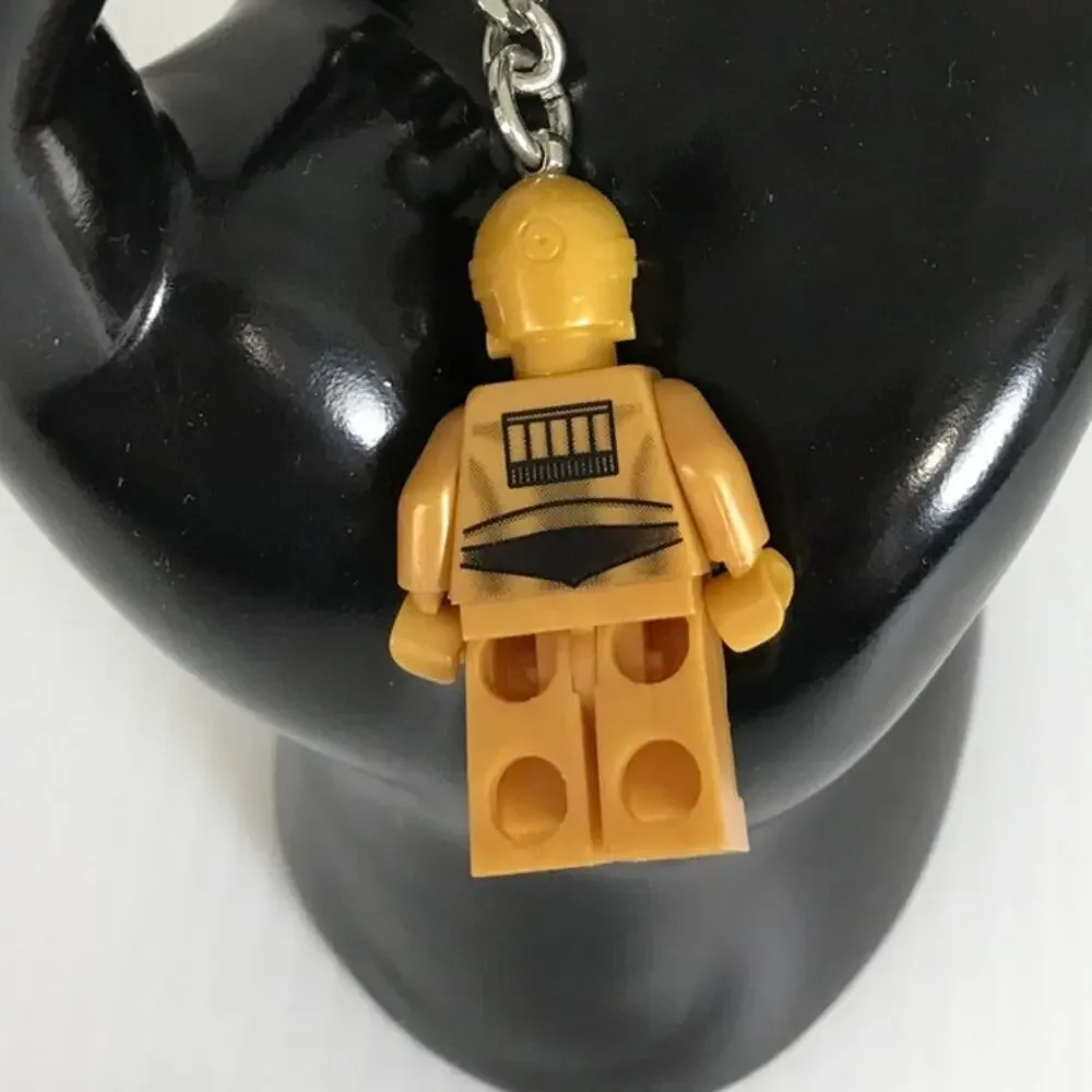 LEGOLAND Retired Star Wars C-3PO Gold Minifigure Key Chain Mint Condition